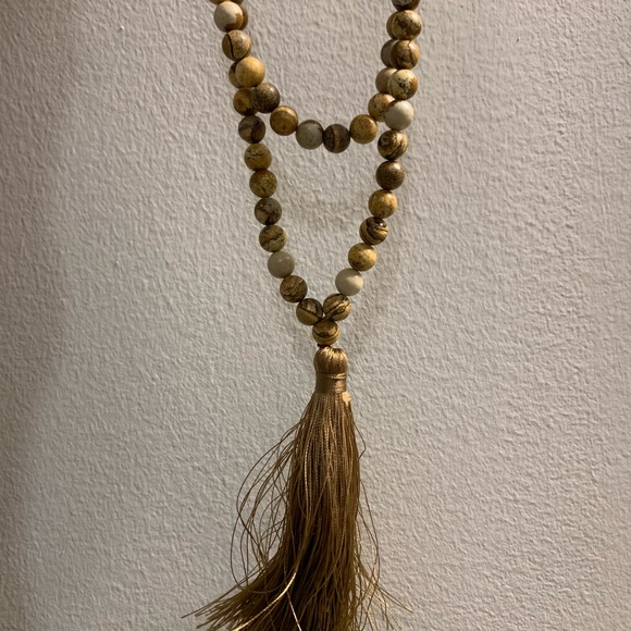 Long Layered Boho Necklace - Picture 2 of 2